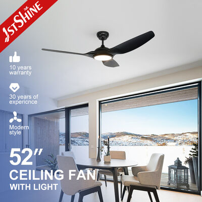 Buen precio Led 35w 6 velocidad DC motor ventilador de techo con control remoto cuchillas ABS negro En línea