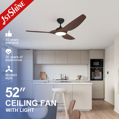 Buen precio Ventilador de techo de hojas ABS con control remoto y luz LED En línea